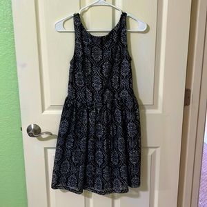 Xhilaration Black mosaic dress size small